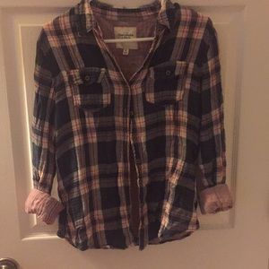 Women’s Plaid Button Down